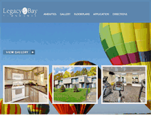 Tablet Screenshot of legacybay.com